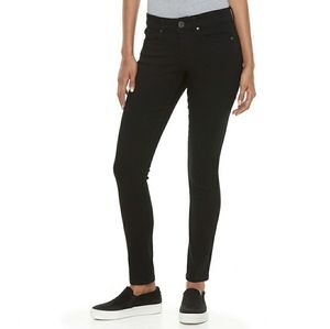Black demin jegging